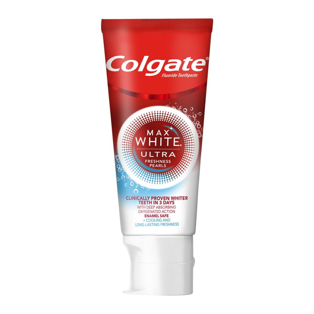 Colgate Max White Ultra Fresh Pearls bieliaca zubná pasta 50 ml